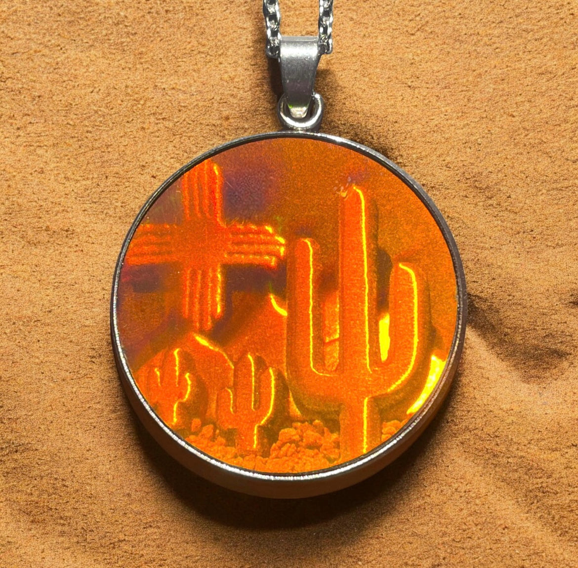 Rare, Vintage 90’s Hologram Pendants