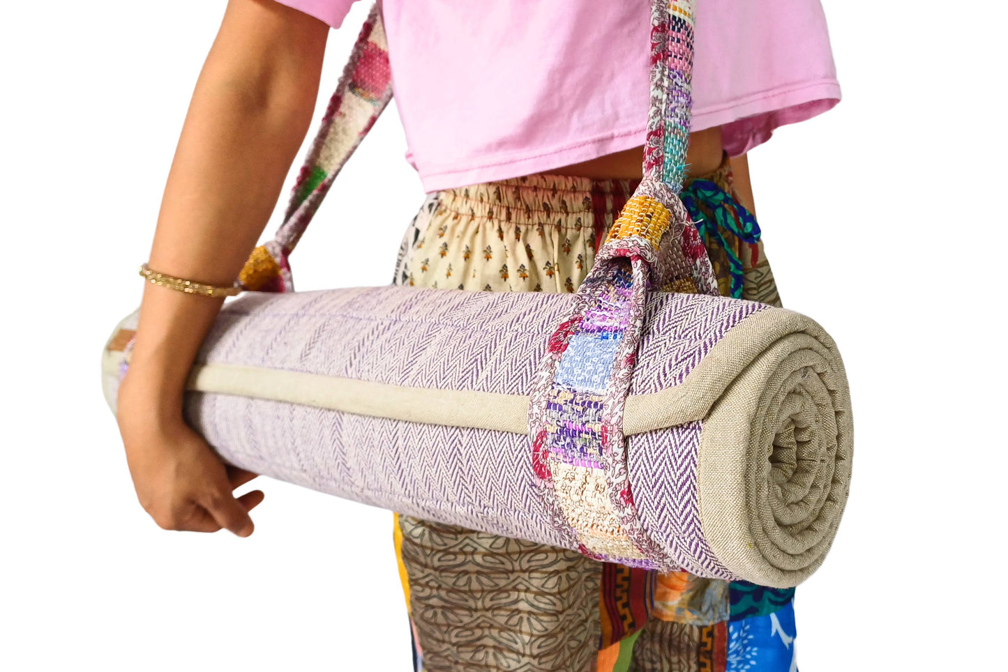 Upcycled Yoga Mat Strap