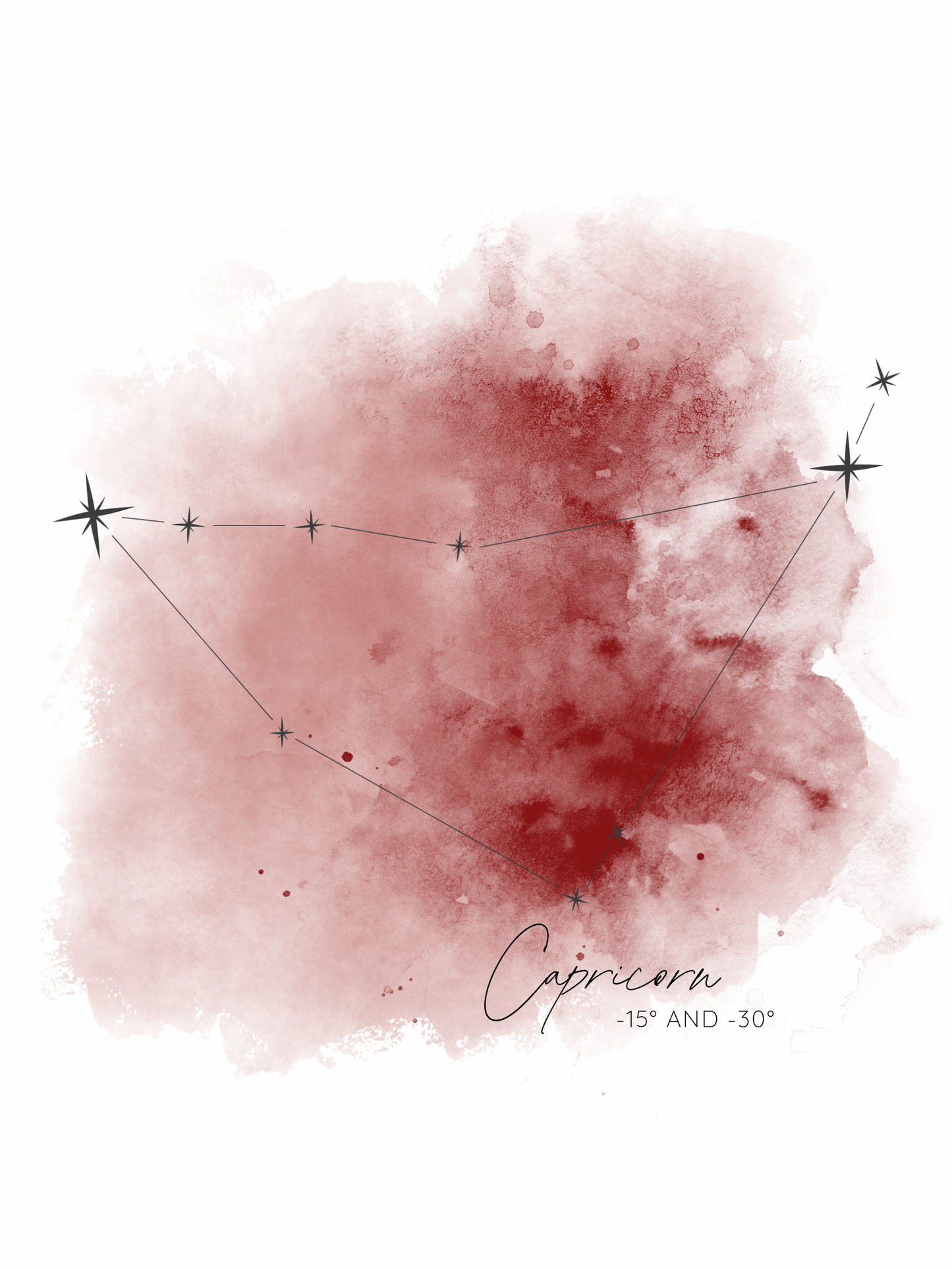 Zodiac Constellation Prints 4.25” x 5.5”