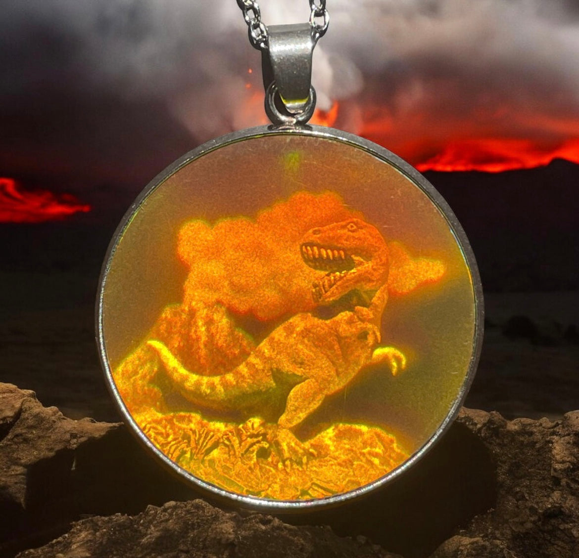 Rare, Vintage 90’s Hologram Pendants