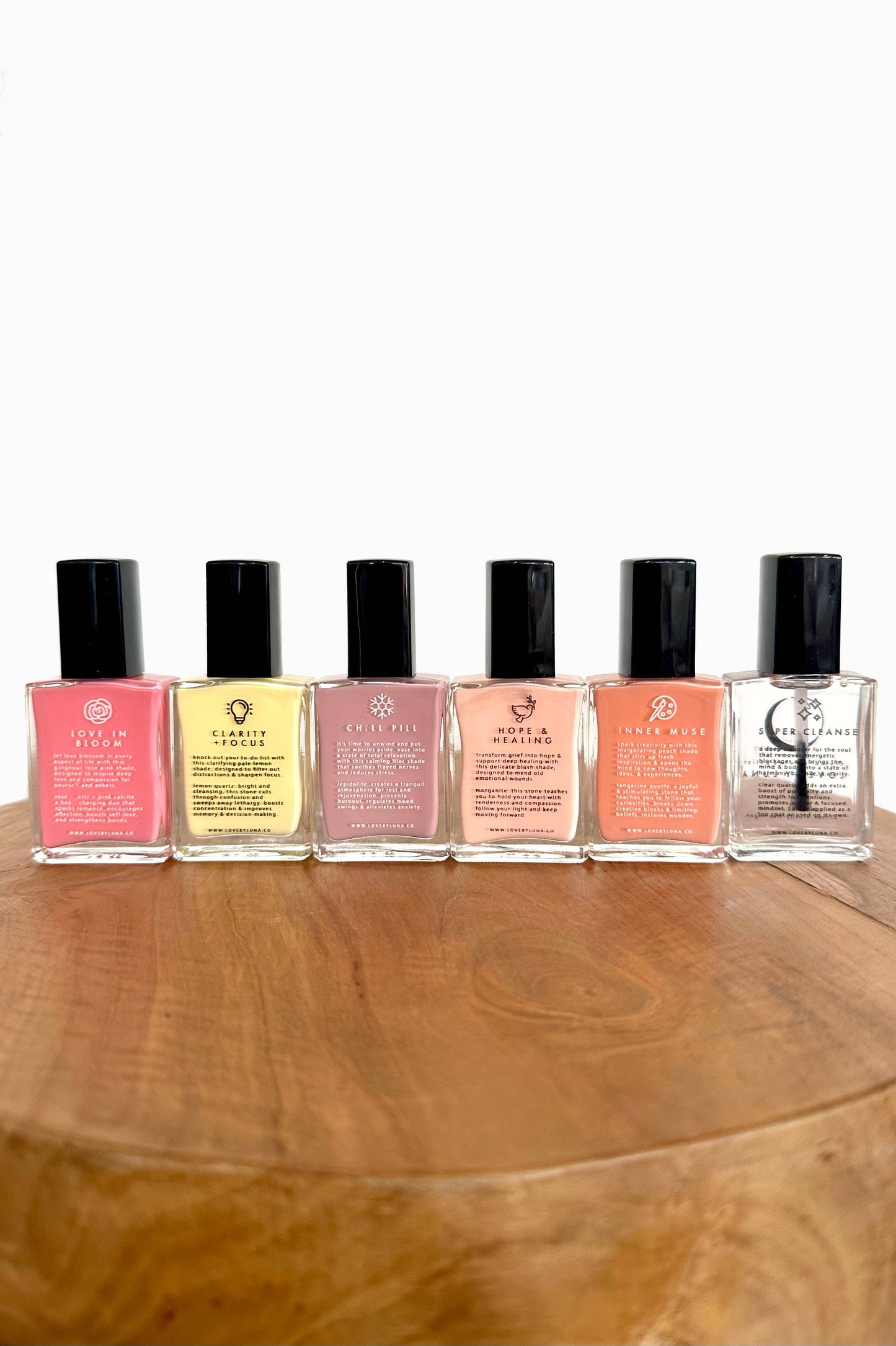 Super Cleanse Nail Polish-Infused with micronized clear quartz