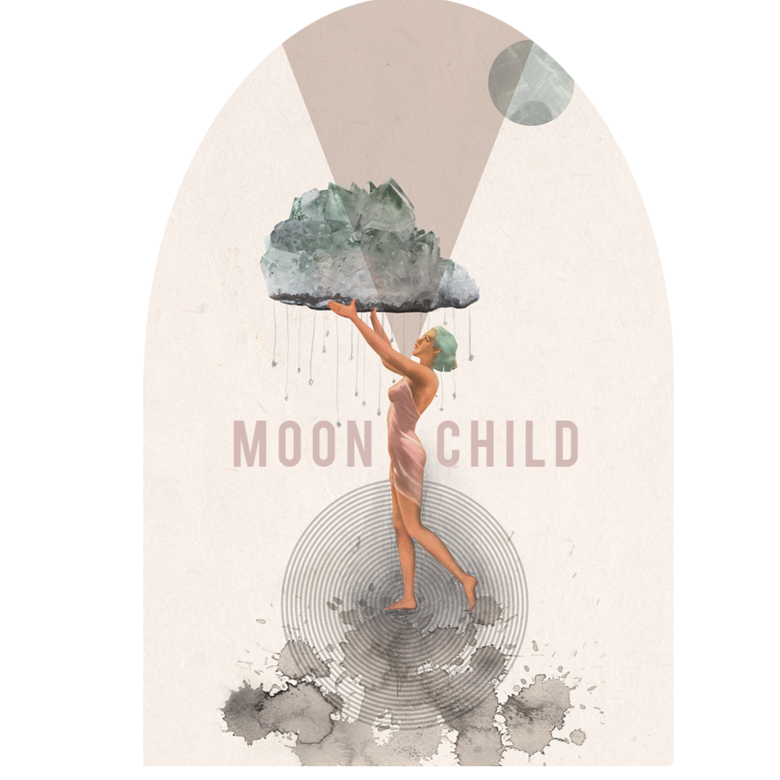 Moon Child Sticker