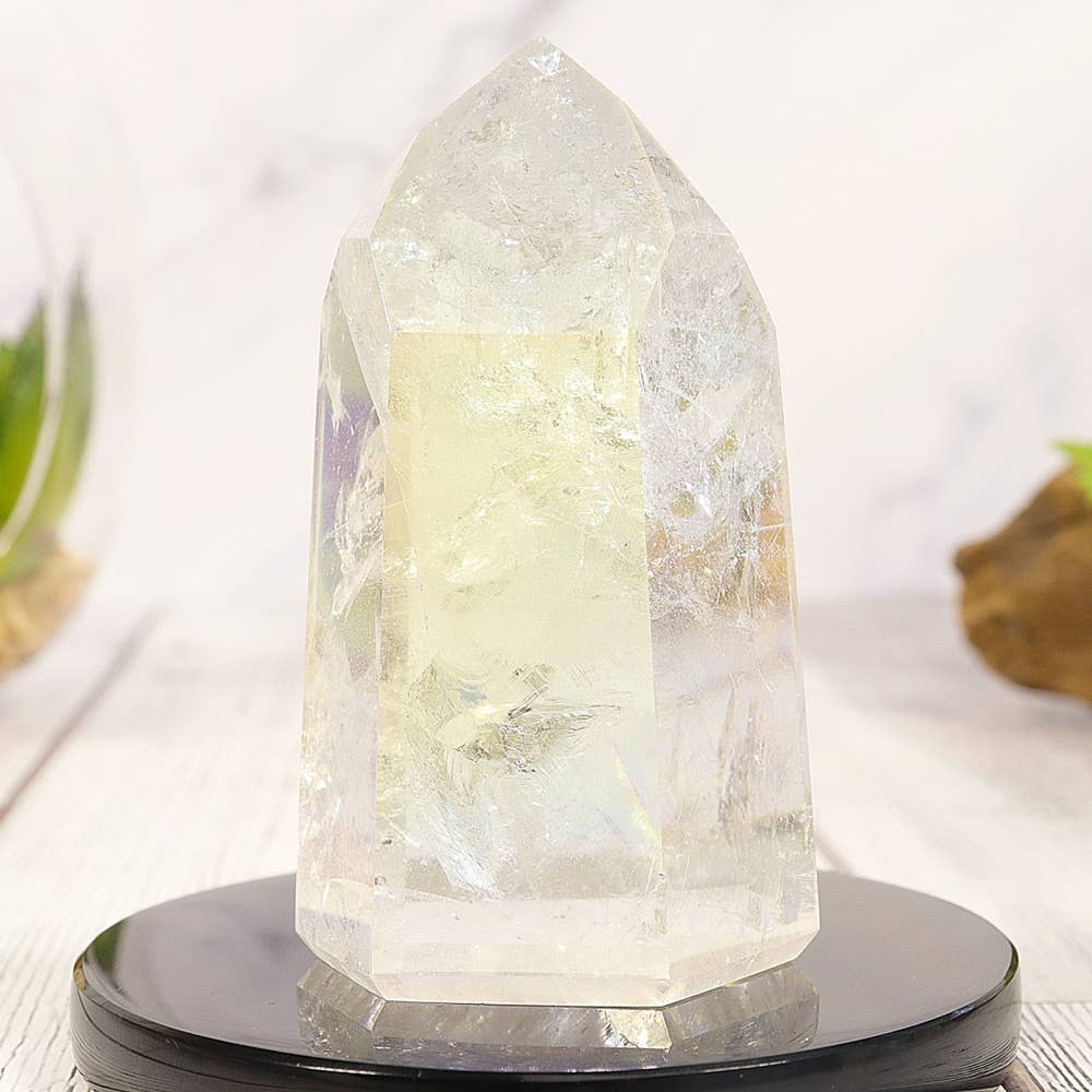 Angel Aura Quartz Polished Point - Choose BY WEIGHT