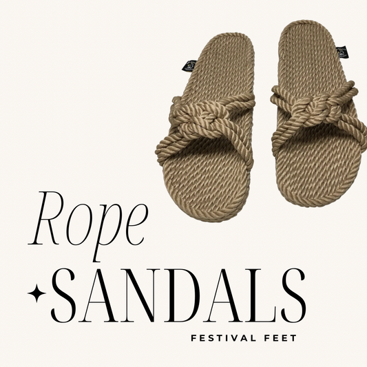 Sailing knot sandal