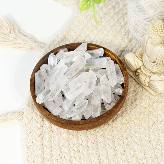 Angel Aura Crystal Quartz Points