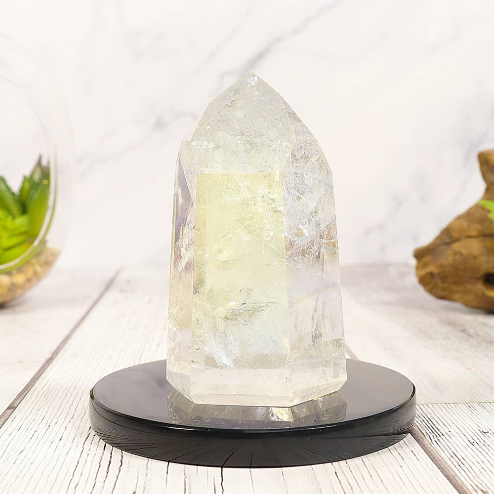 Angel Aura Quartz Polished Point - Choose BY WEIGHT